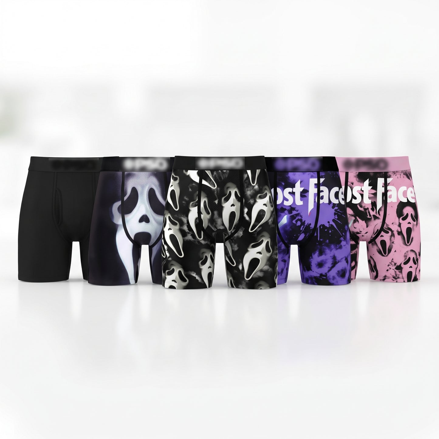 🩳Men's Novelty Graphic Long Leg Boxer Briefs