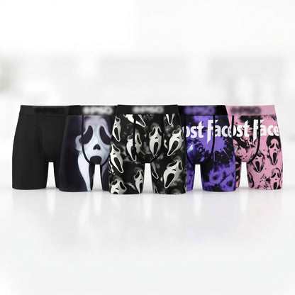 🩳Men's Novelty Graphic Long Leg Boxer Briefs