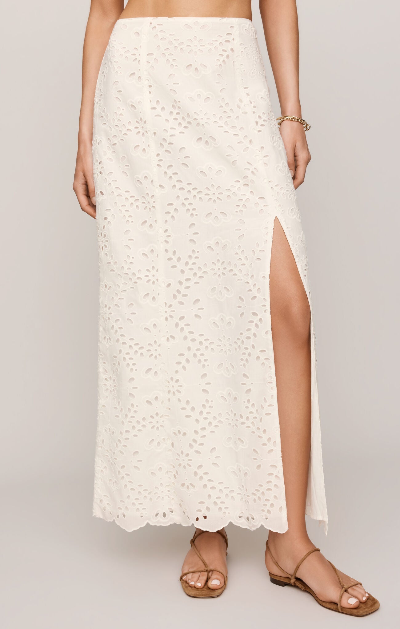 Emrie Eyelet Skirt