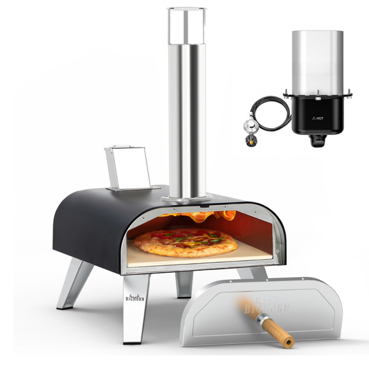 12" Pellet & Gas Pizza Oven