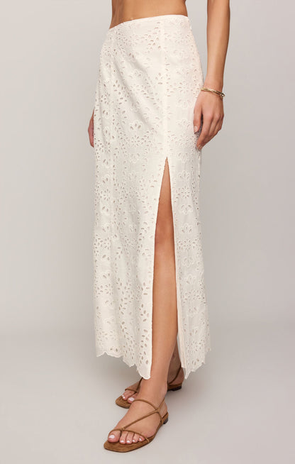 Emrie Eyelet Skirt