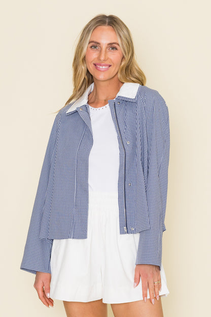 Milton Plaid Jacket