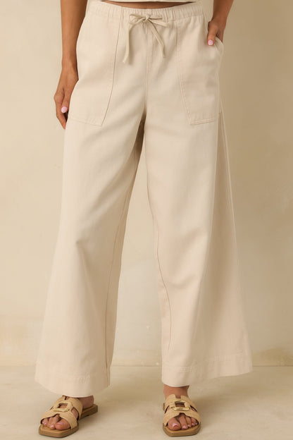 Z Supply Parchment Beige Daycation Pants