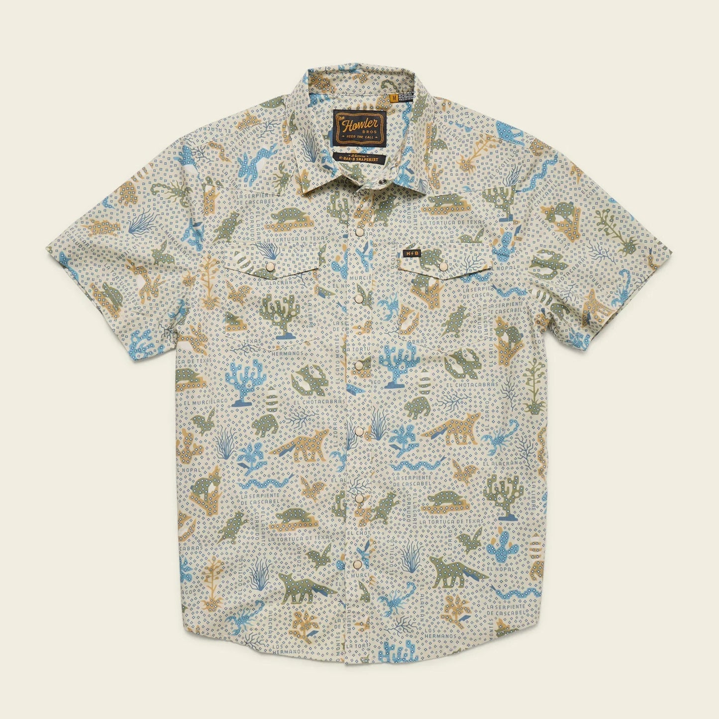 Howler Bros H Bar B Short Sleeve Snapshirt