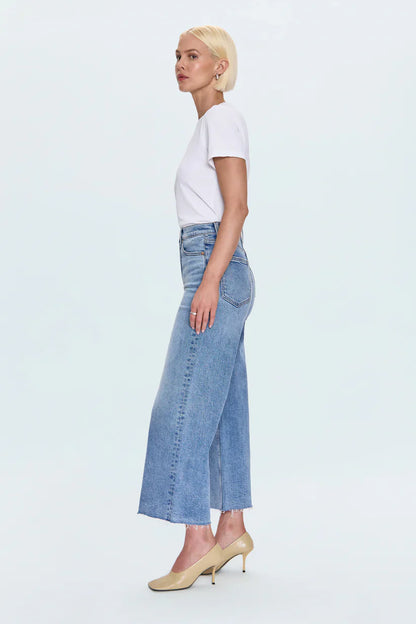 PISTOLA Lana Crop High Rise Ultra Wide Leg Women's Jean