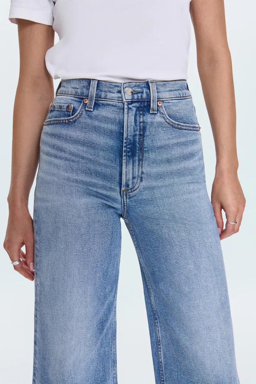 PISTOLA Lana Crop High Rise Ultra Wide Leg Women's Jean
