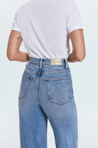 PISTOLA Lana Crop High Rise Ultra Wide Leg Women's Jean