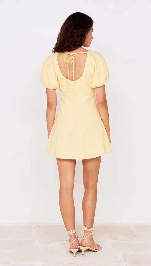 Grazia Puff Sleeve Mini Dress