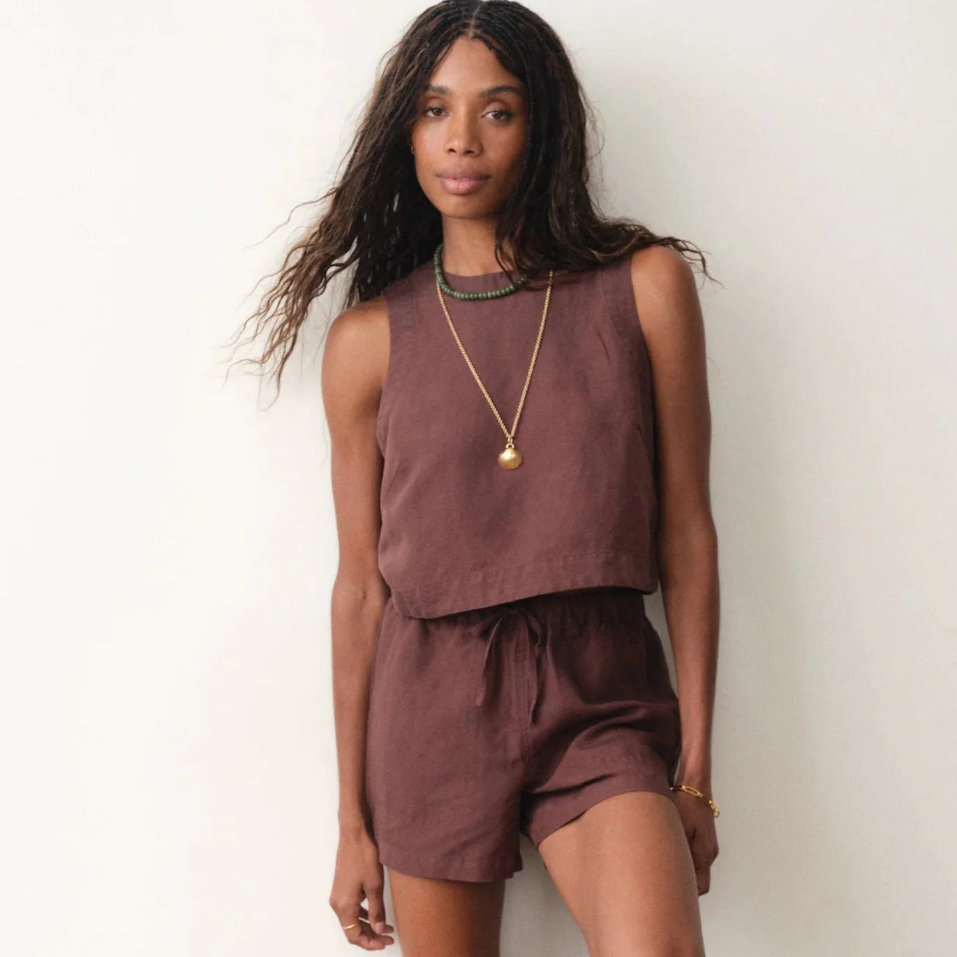 Marine Layer Linen Drawstring Short