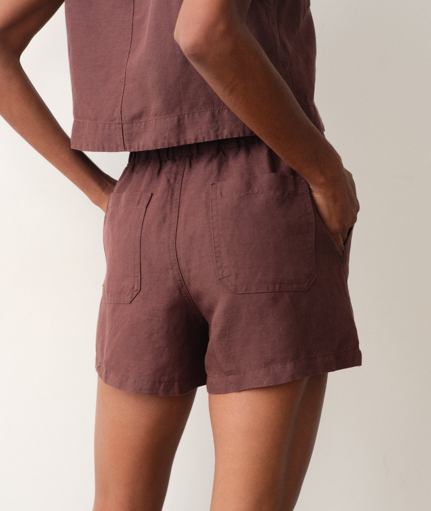 Marine Layer Linen Drawstring Short