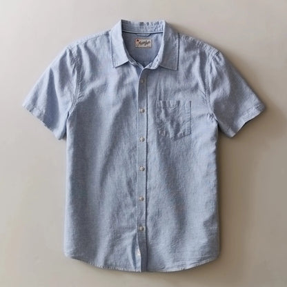 Marine Layer Better-Than-Linen Short Sleeve Shirt