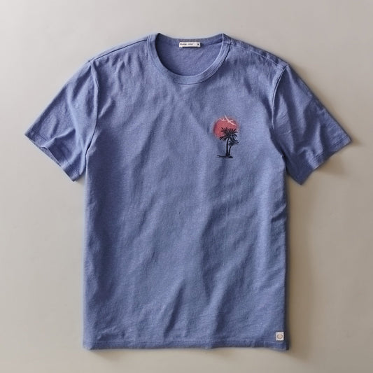 Marine Layer Relaxed Hemp Cotton Graphic Tee