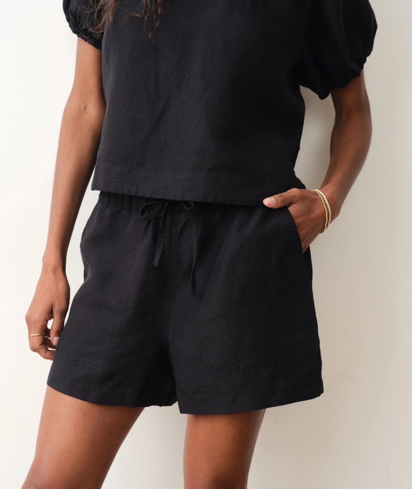 Marine Layer Linen Drawstring Short