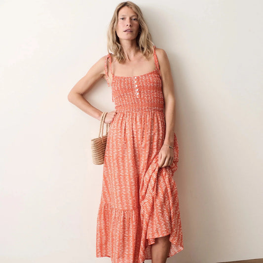 Marine Layer Carmen Smocked Dress
