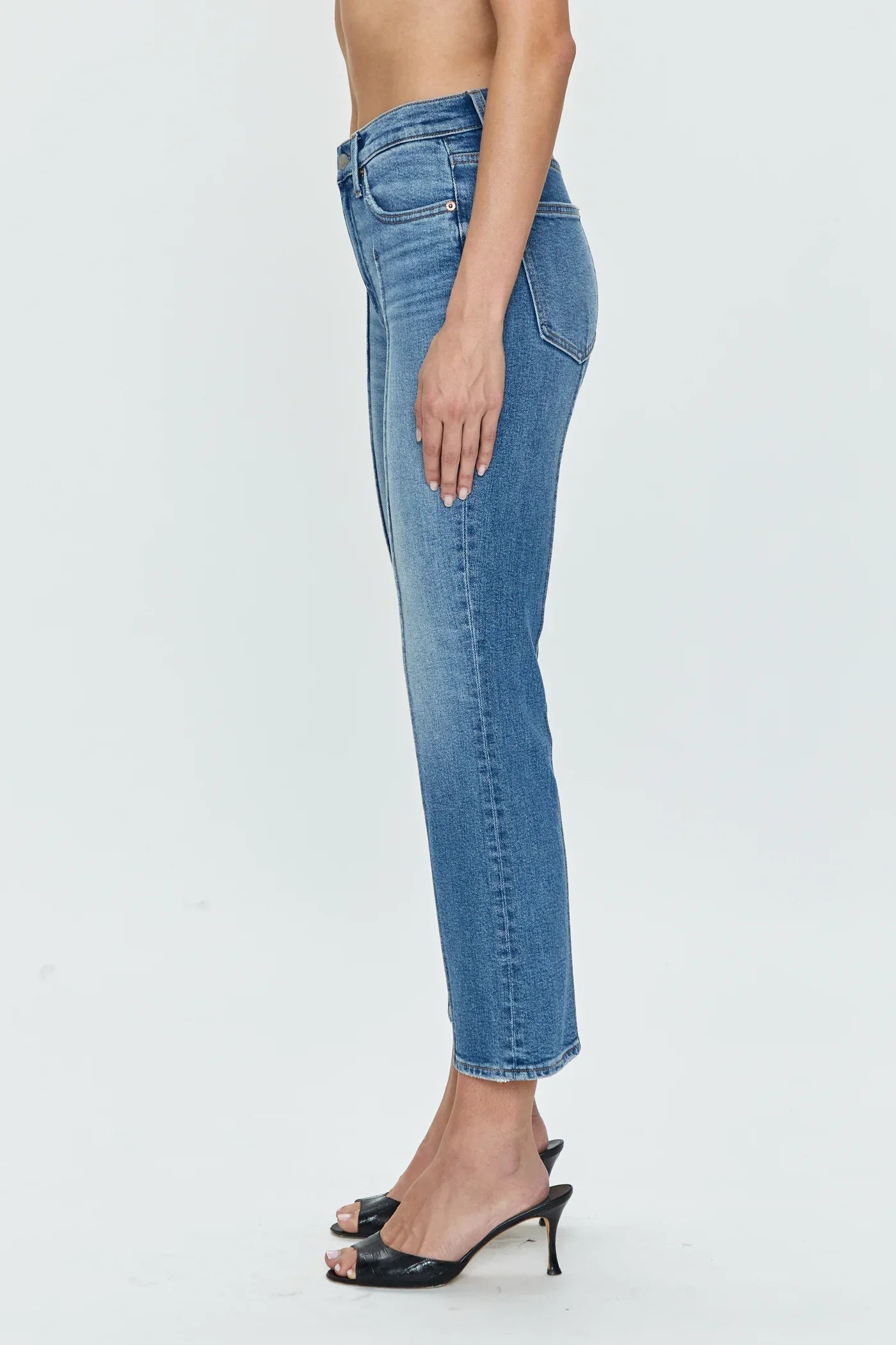PISTOLA Lennon High Rise Crop Boot Women's Jeans
