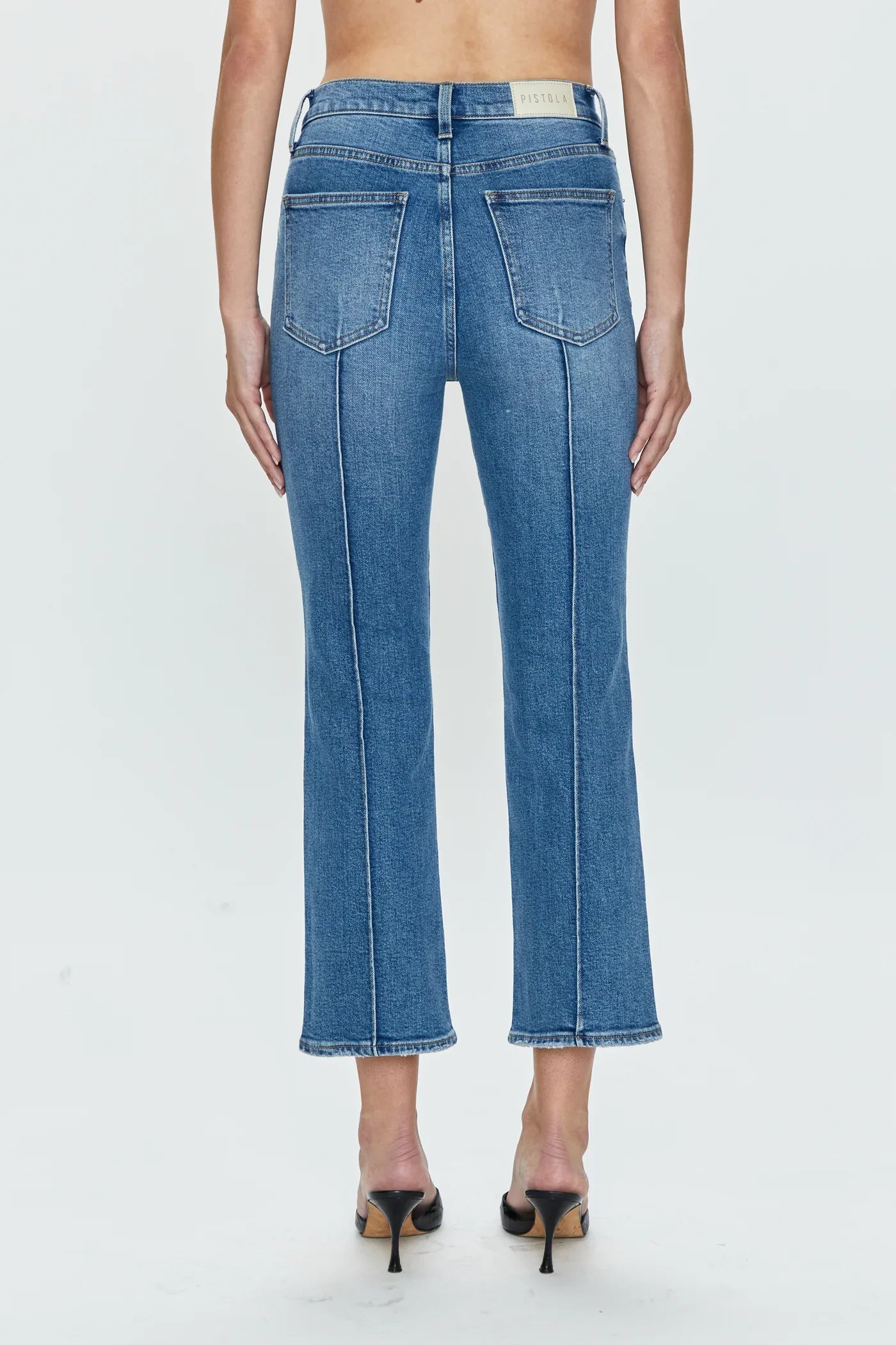 PISTOLA Lennon High Rise Crop Boot Women's Jeans