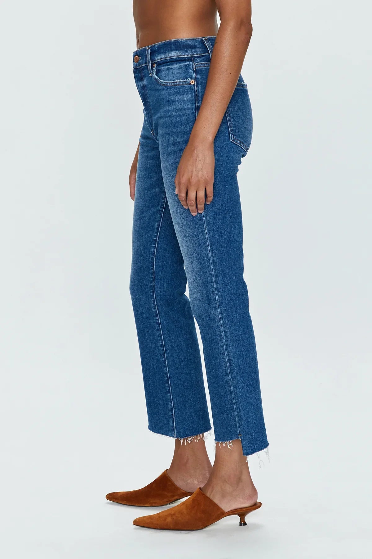 PISTOLA Lennon High Rise Crop Boot Women's Jeans