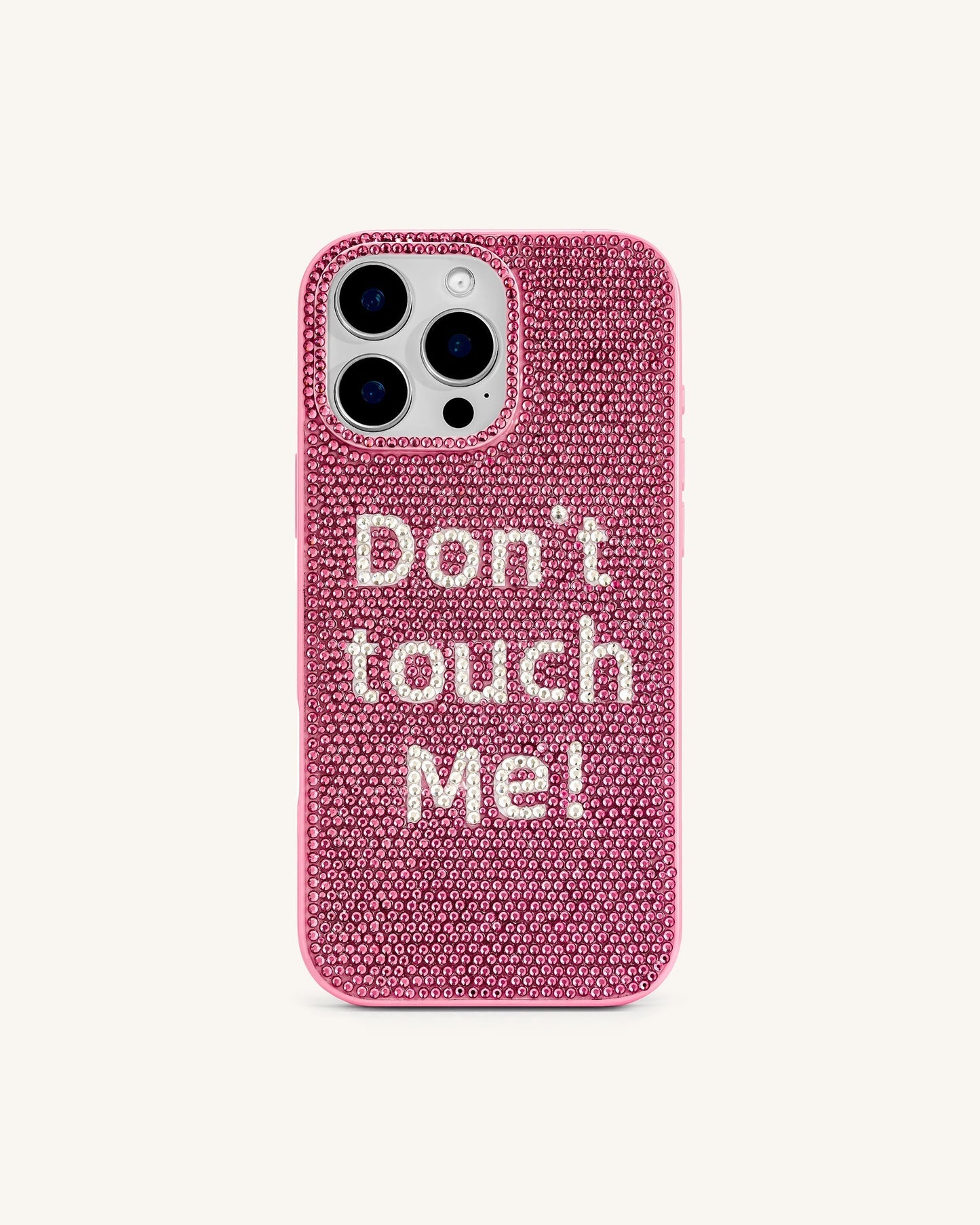 Don't Touch Me! 手機殼 - 多色粉紅