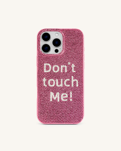 Don't Touch Me! 手機殼 - 多色粉紅