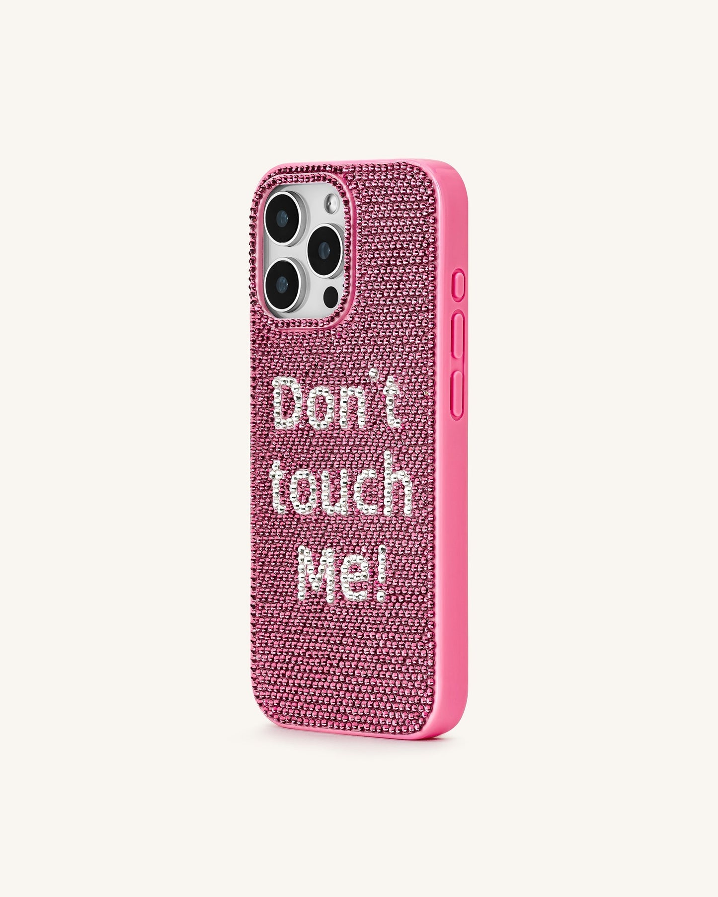 Don't Touch Me! 手機殼 - 多色粉紅