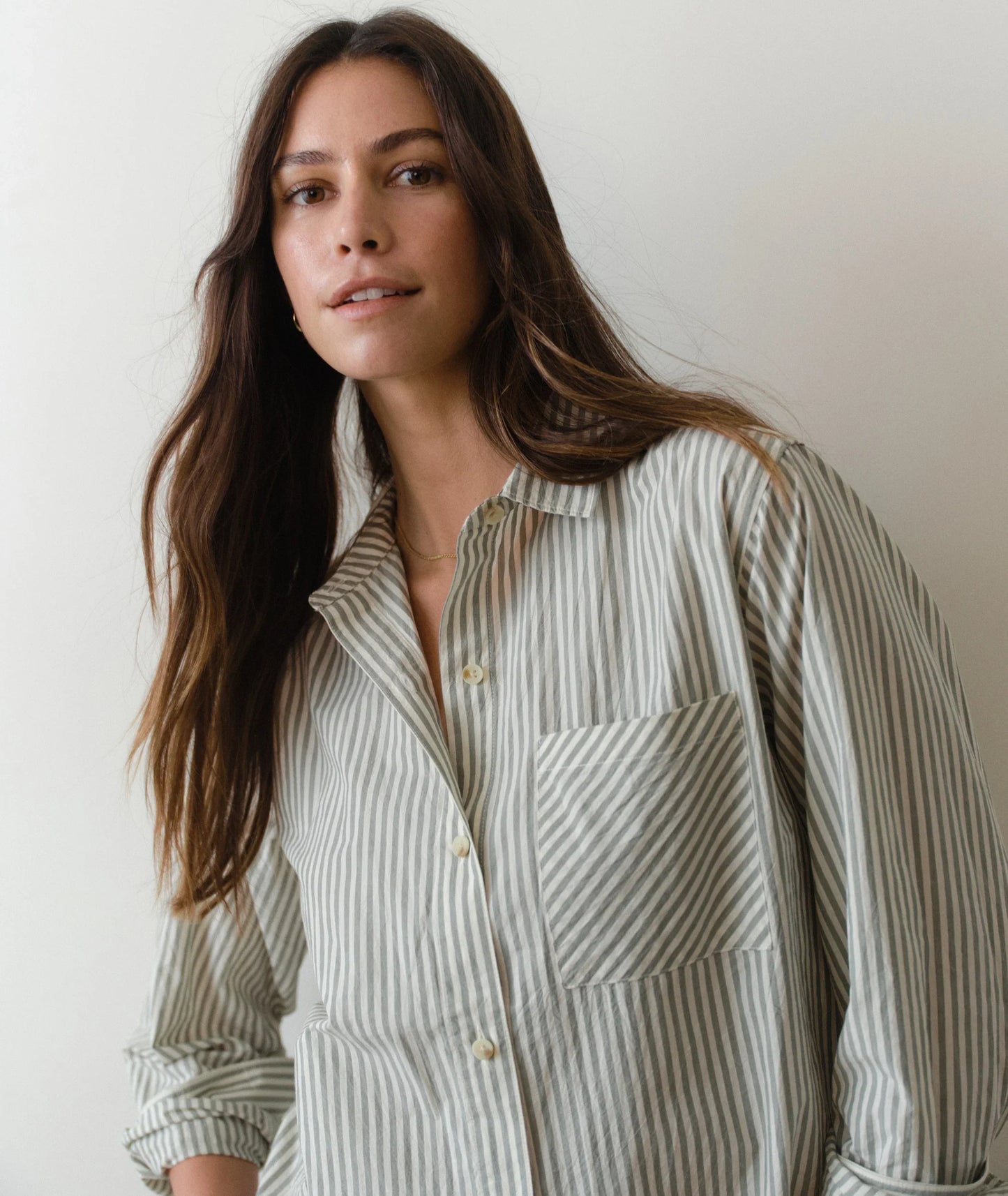 Marine Layer Jane Relaxed Cali Poplin Shirt