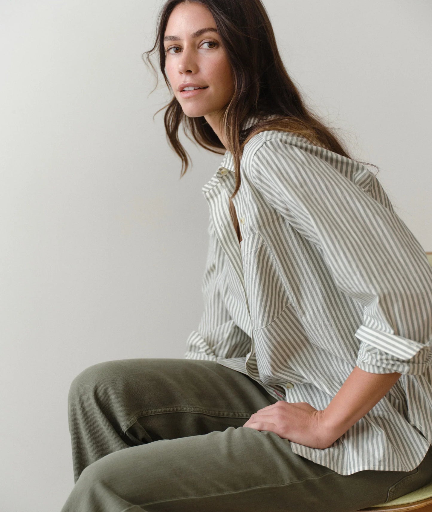 Marine Layer Jane Relaxed Cali Poplin Shirt