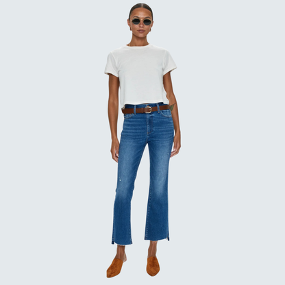 PISTOLA Lennon High Rise Crop Boot Women's Jeans