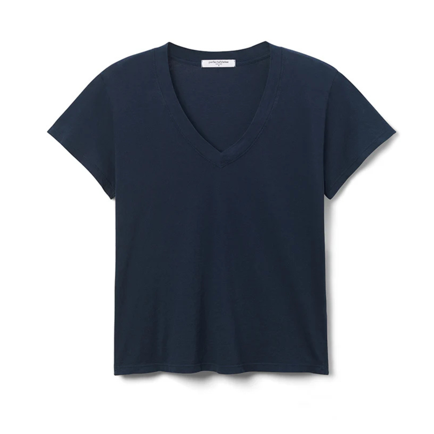 Perfect White Tee Hendrix Boxy V Neck Tee