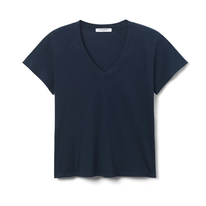 Perfect White Tee Hendrix Boxy V Neck Tee
