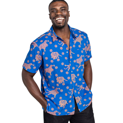 One World Brothers Electric Tiger Shirt