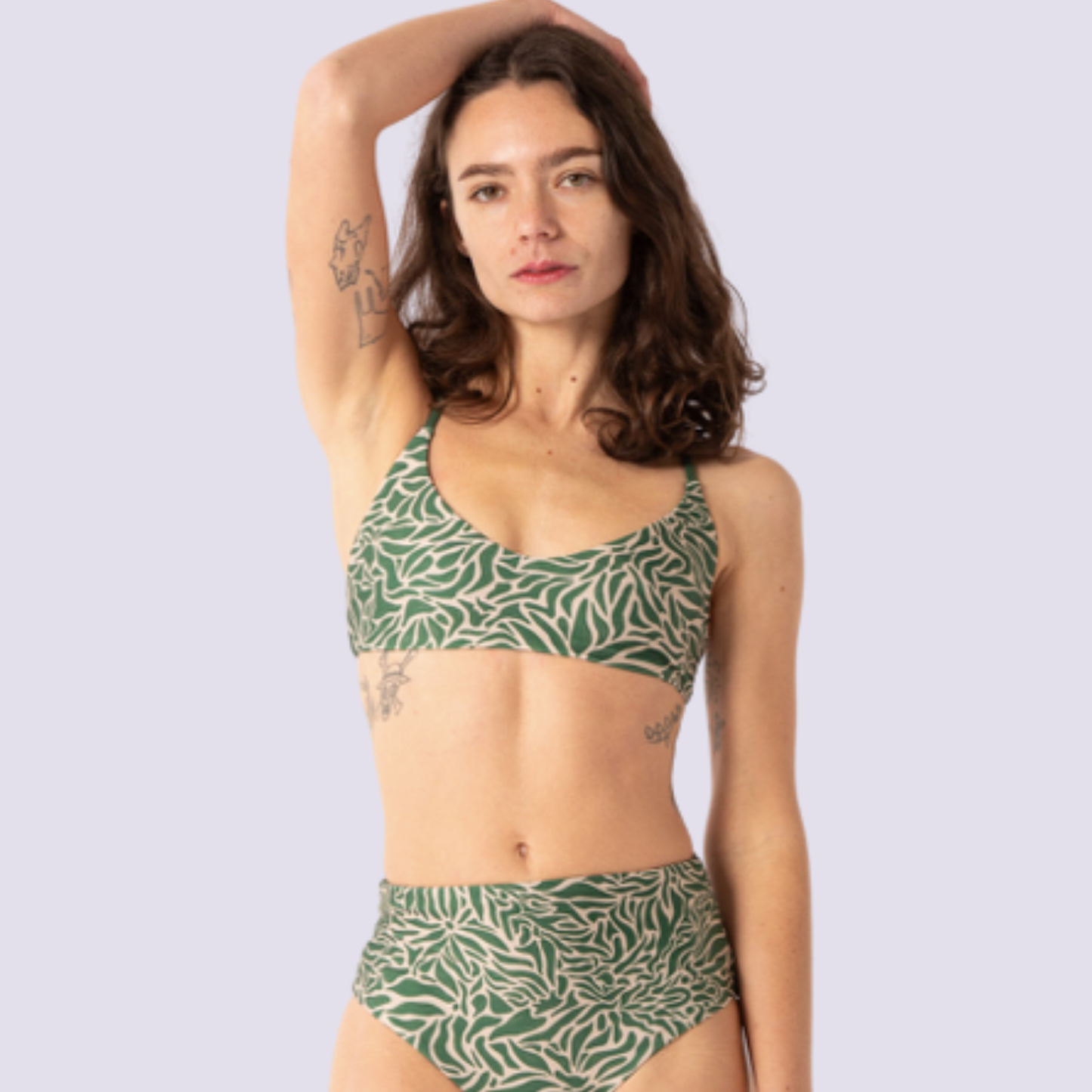 Saturday Swimwear Nina High Waist Bikini Bottoms