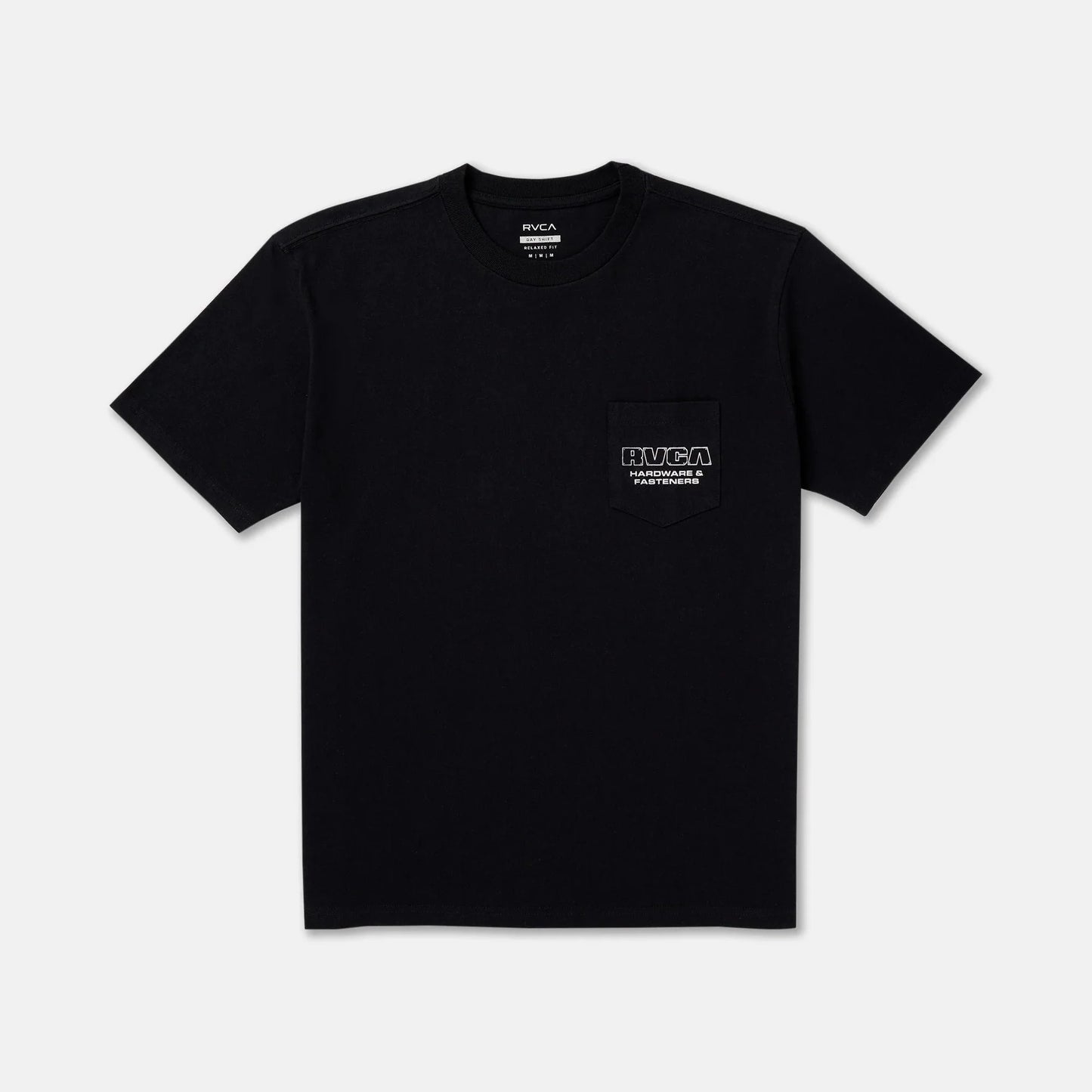 RVCA Fasteners Pocket Short Sleeve Tee