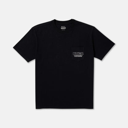 RVCA Fasteners Pocket Short Sleeve Tee