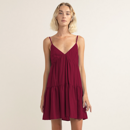 Rhythm Classic Tiered Mini Dress