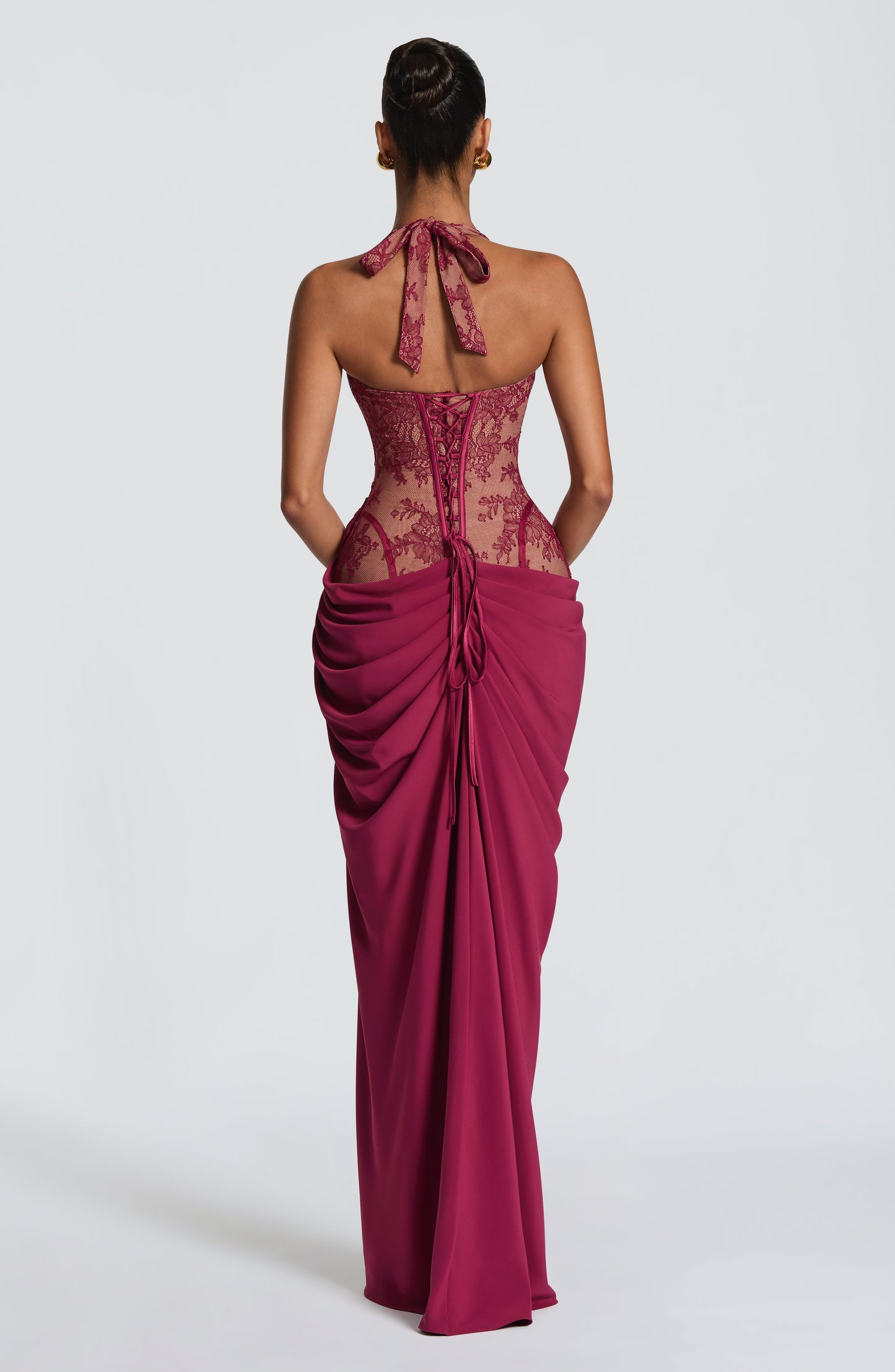 Bonita Maxi Dress - Mulberry