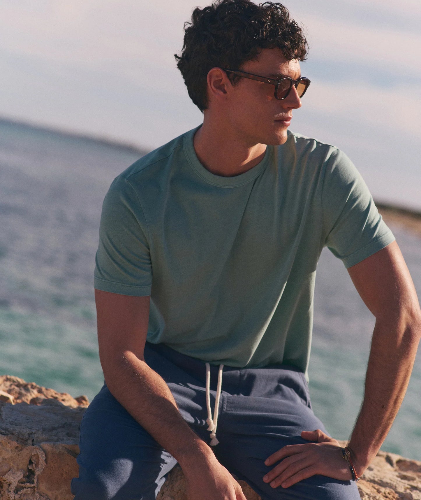 Marine Layer Hemp Cotton Relaxed Tee