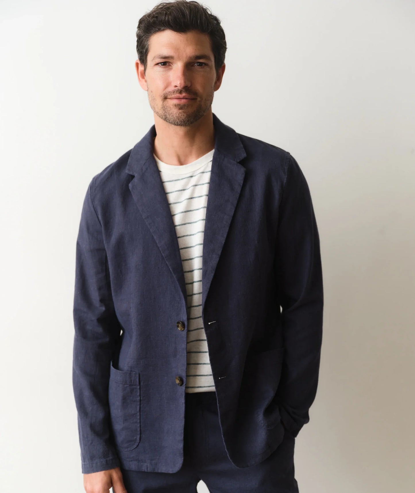 Marine Layer Hemp Blazer
