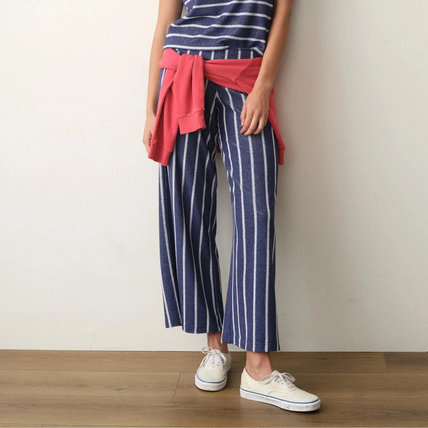 Marine Layer Beach Terry Wide Leg Pant