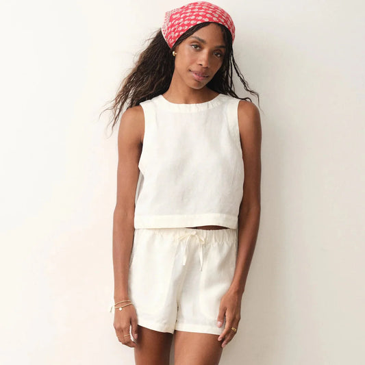 Marine Layer Linen Drawstring Short