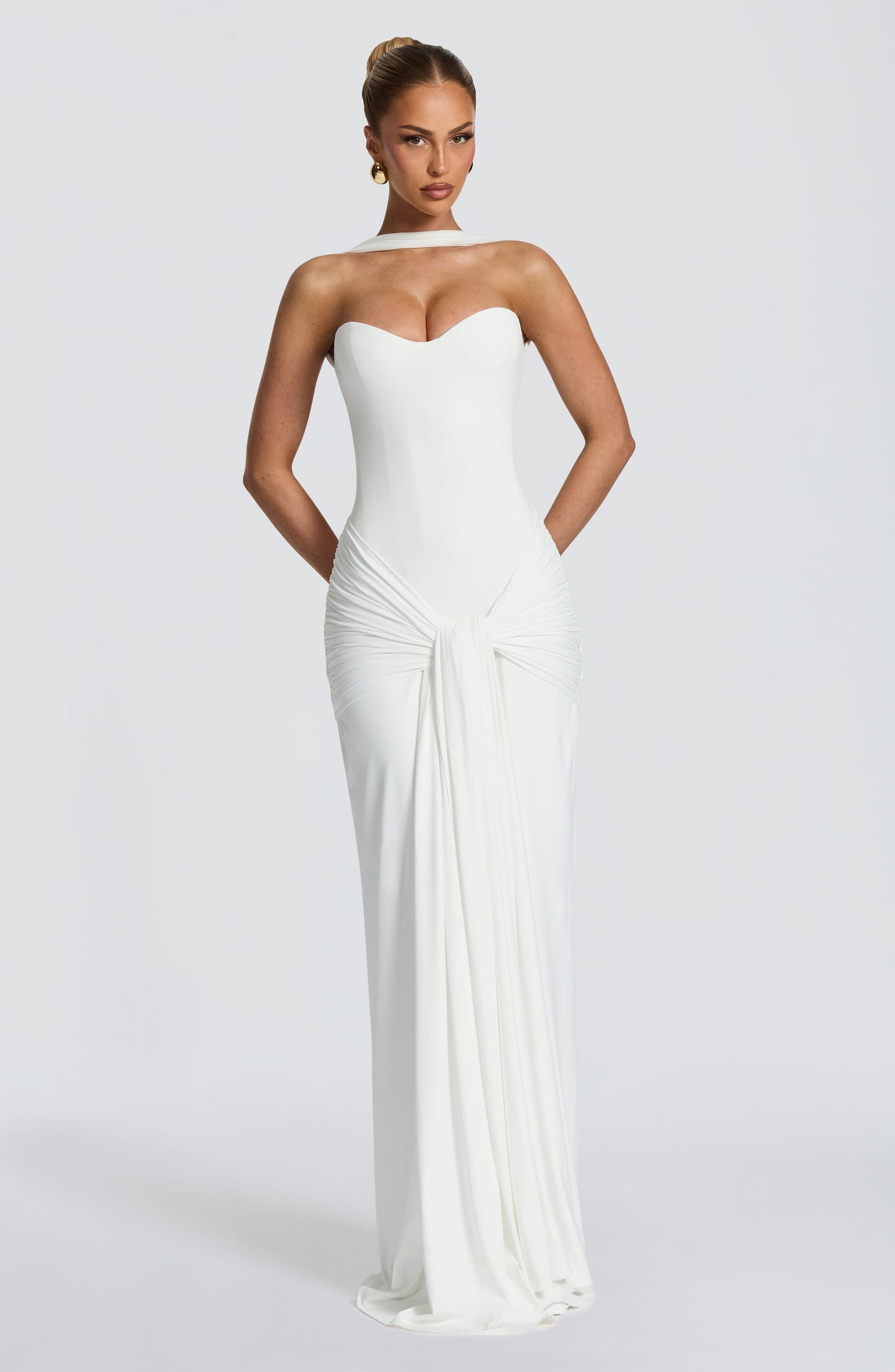 Gia Maxi Dress - Ivory