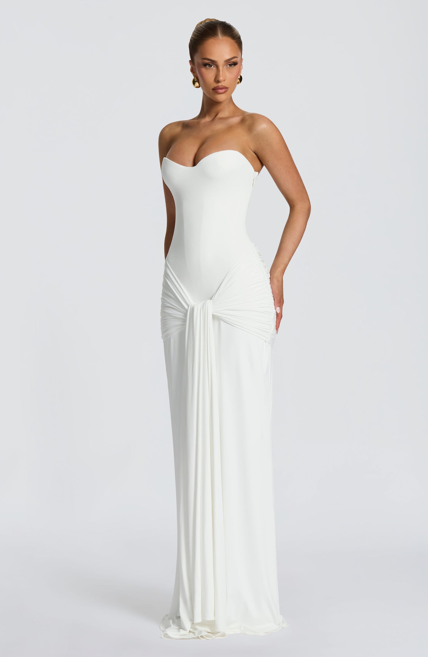 Gia Maxi Dress - Ivory