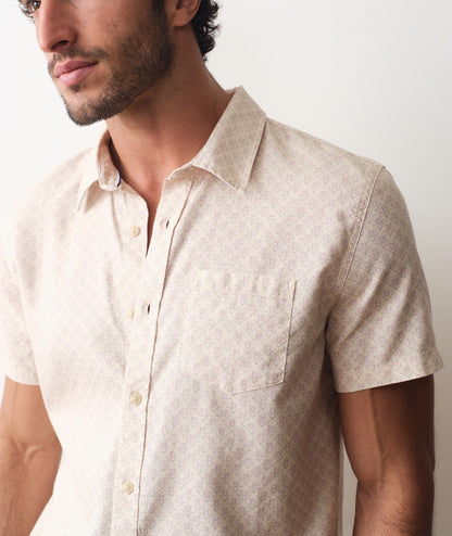 Marine Layer Better-Than-Linen Short Sleeve Shirt