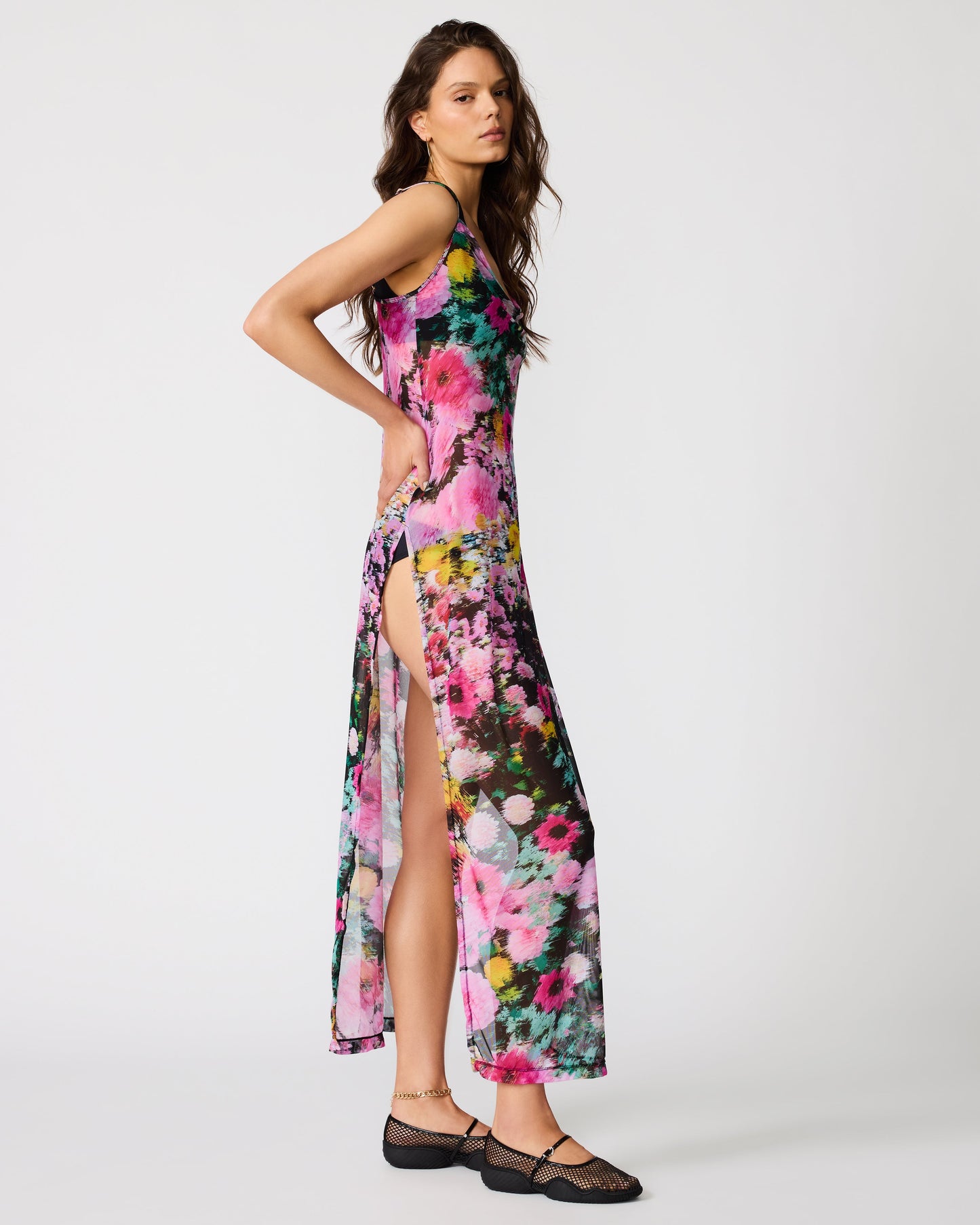 DAZEY FIELDS MULTI BIKINI COVER-UP