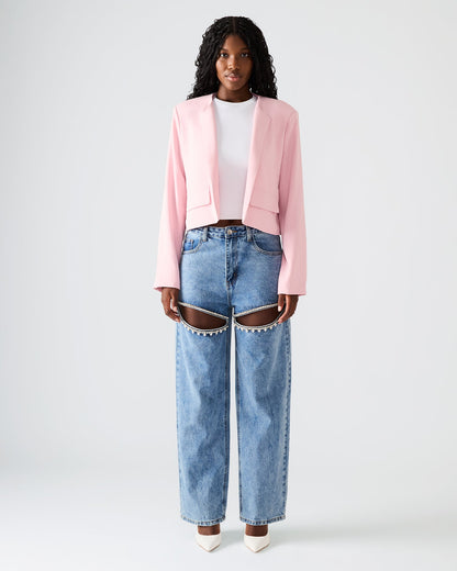 SERENEA BLAZER POWDER PUFF