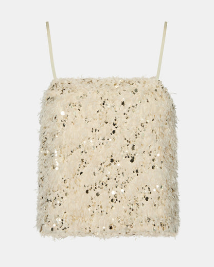 BLAKELYN FEATHER TOP IVORY