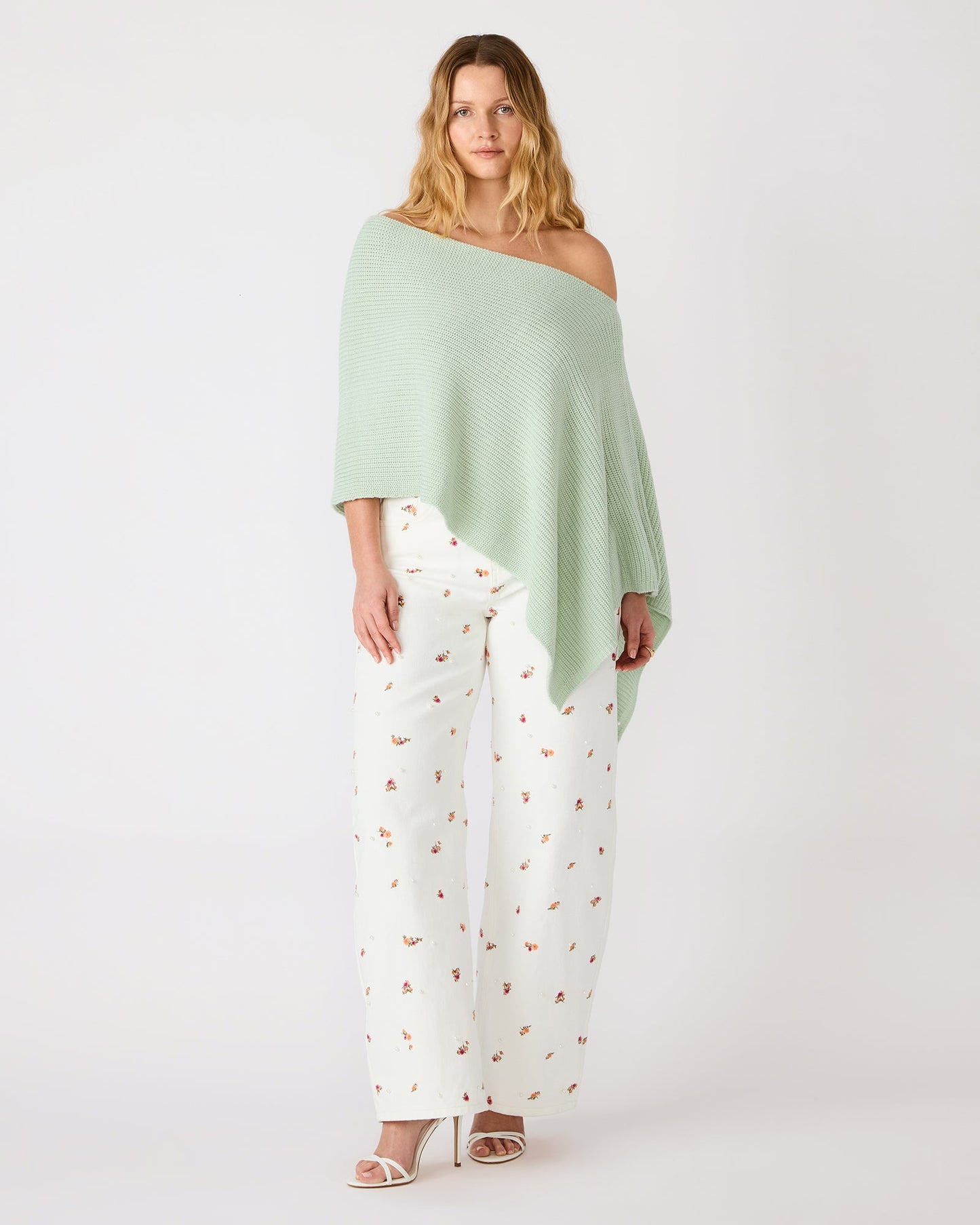 CHANNING PONCHO BAY GREEN