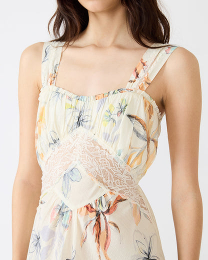 ALEXUS DRESS VINTAGE IVORY