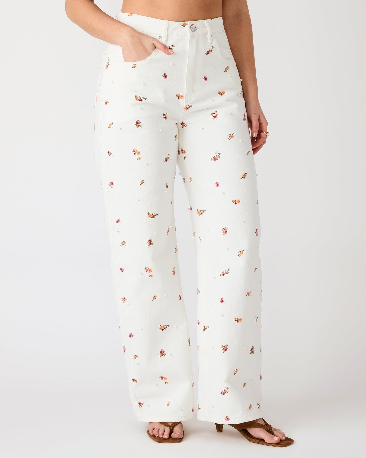 SYDNEE FLORAL JEAN ANTIQUE