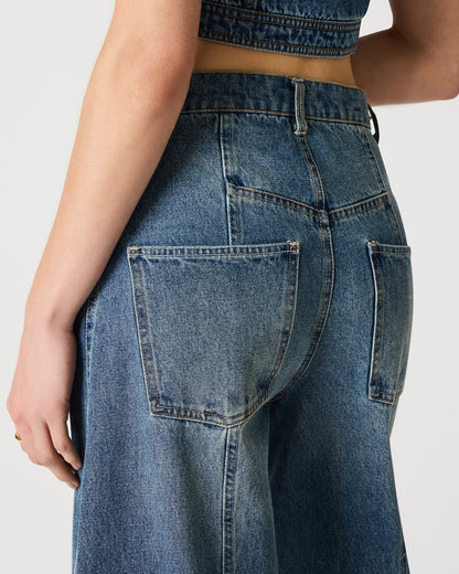 AUSTIN JEAN BLUE HEATHER