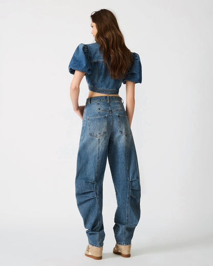 AUSTIN JEAN BLUE HEATHER